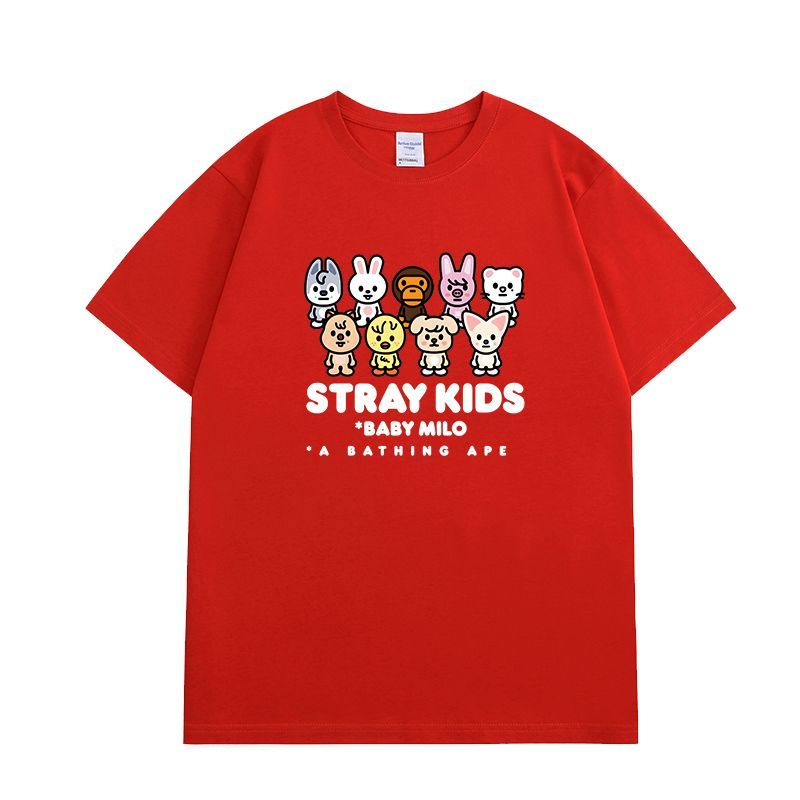 STRAY KIDS BABY MILO T-SHIRTS 100% COTTON