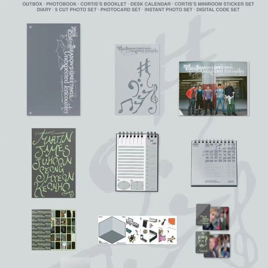 CORTIS MERCH SEASON'S GREETINGS 2026 SET