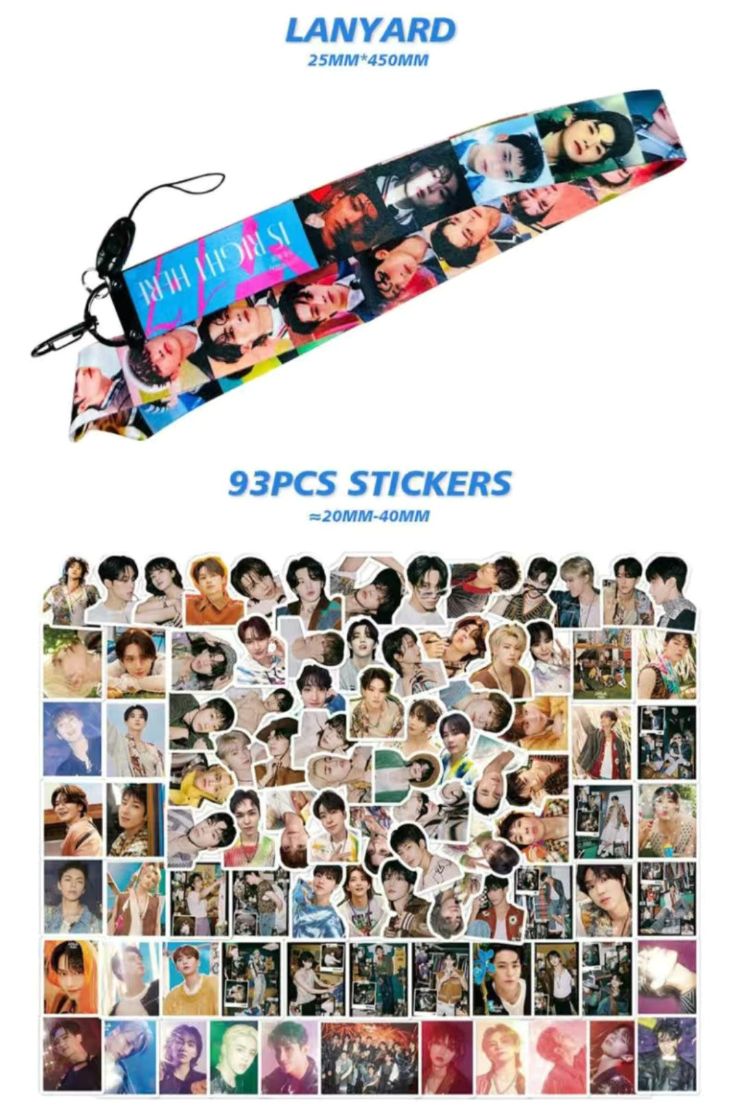 SEVENTEEN MERCH “17 Is Right Here” BOX 162 PIECES (GIFT BOX WITH MULTIPLE ITEMS!✨)