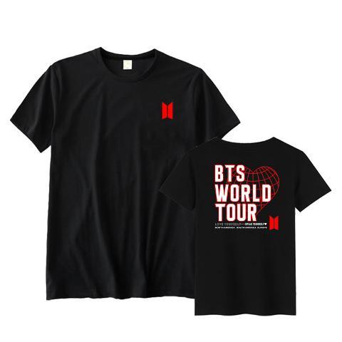 BTS WORLD TOUR L.Y SPEAK YOURSELF T-SHIRTS 100% COTTON