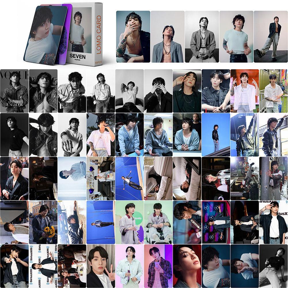 PHOTOCARDS JUNGKOOK SEVEN 55 PCS