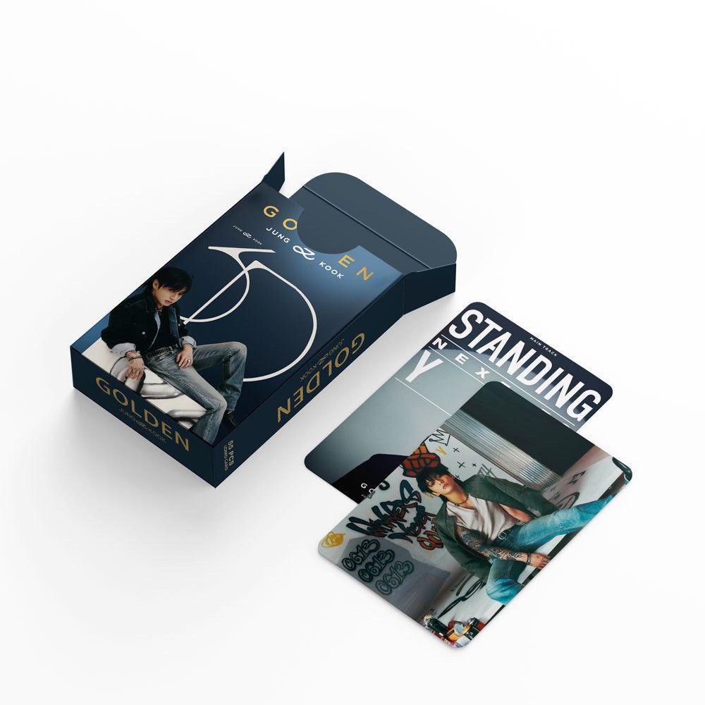 PHOTOCARDS JUNGKOOK GOLDEN 55 PCS