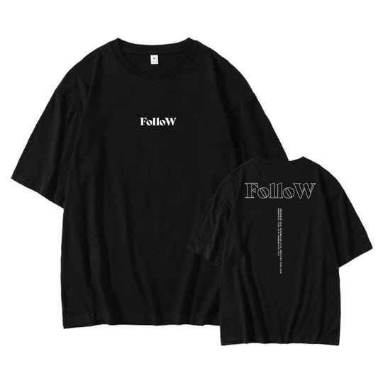 SEVENTEEN MERCH FOLLOW THE LIGHT T-SHIRTS 100% COTTON