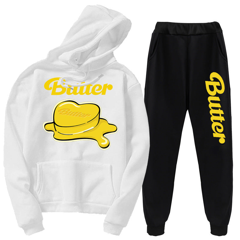 BTS BUTTER HOODIE AND PANTS SET