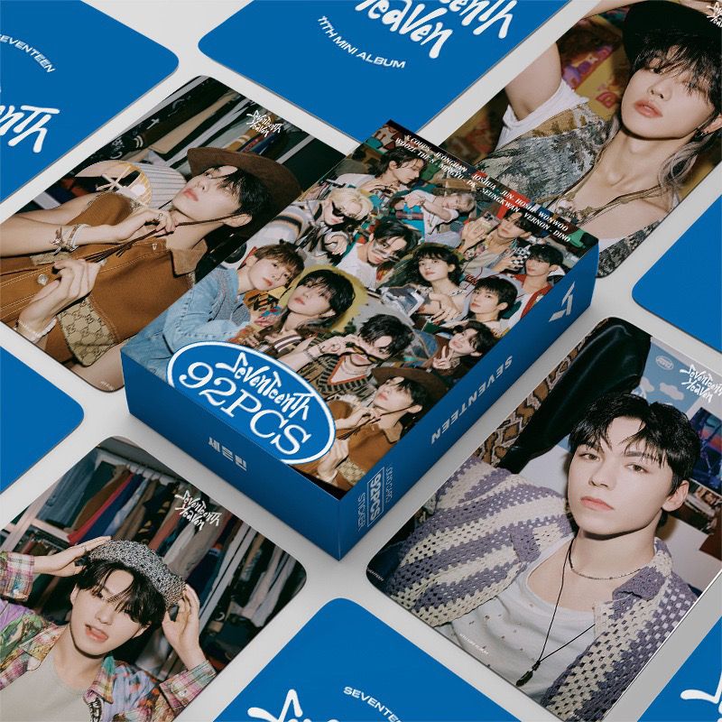 SEVENTEEN SeventeenTh KITS 92 PIECES (60 PHOTOCARDS + 32 ADHESIVES)