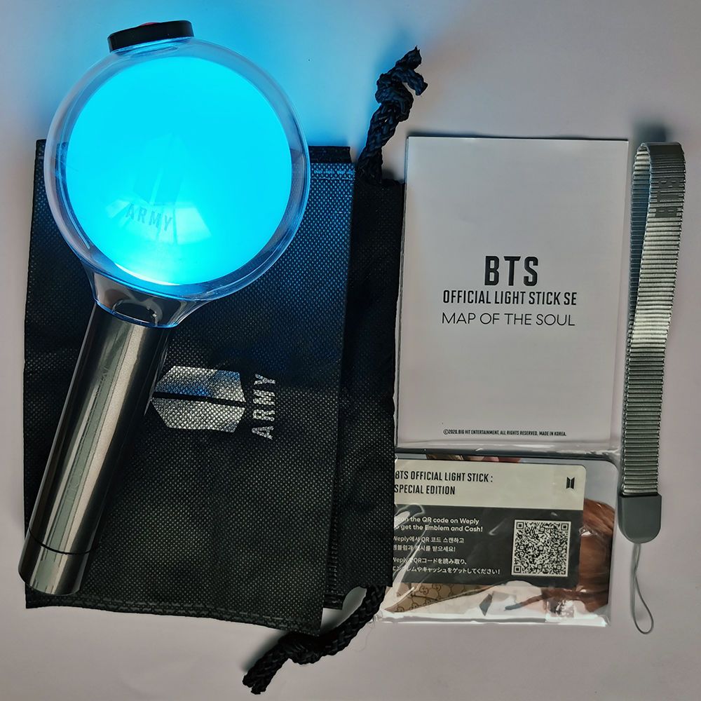 BTS ARMYBOMB  - LIGHTSTICK WITH PHOTOCARDS VERSION 3 AND VERSION 4