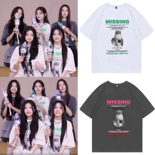 ILLIT T SHIRT 100% COTTON