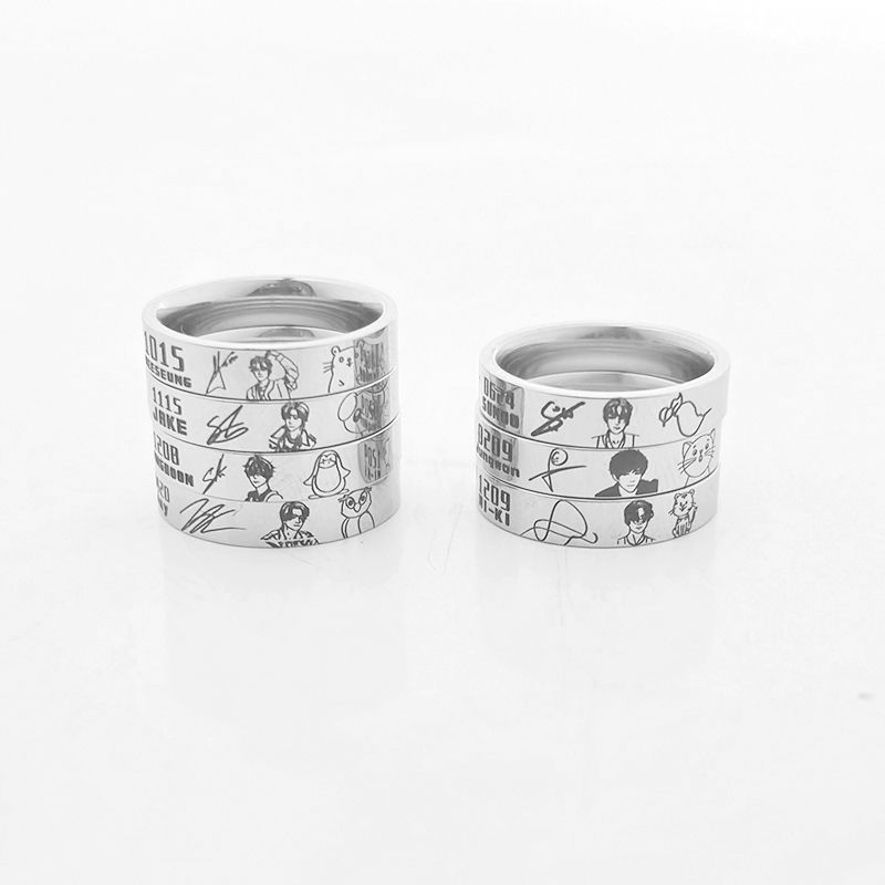 ENHYPEN NECKLACE (CHAIN + RING) all members