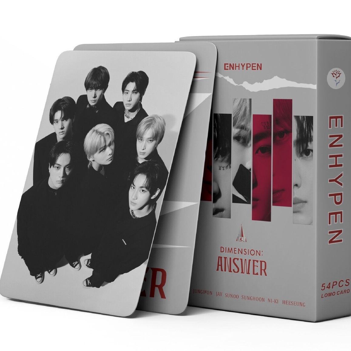 PHOTOCARDS ENHYPEN DIMENSION: ANSWER 55 PCS