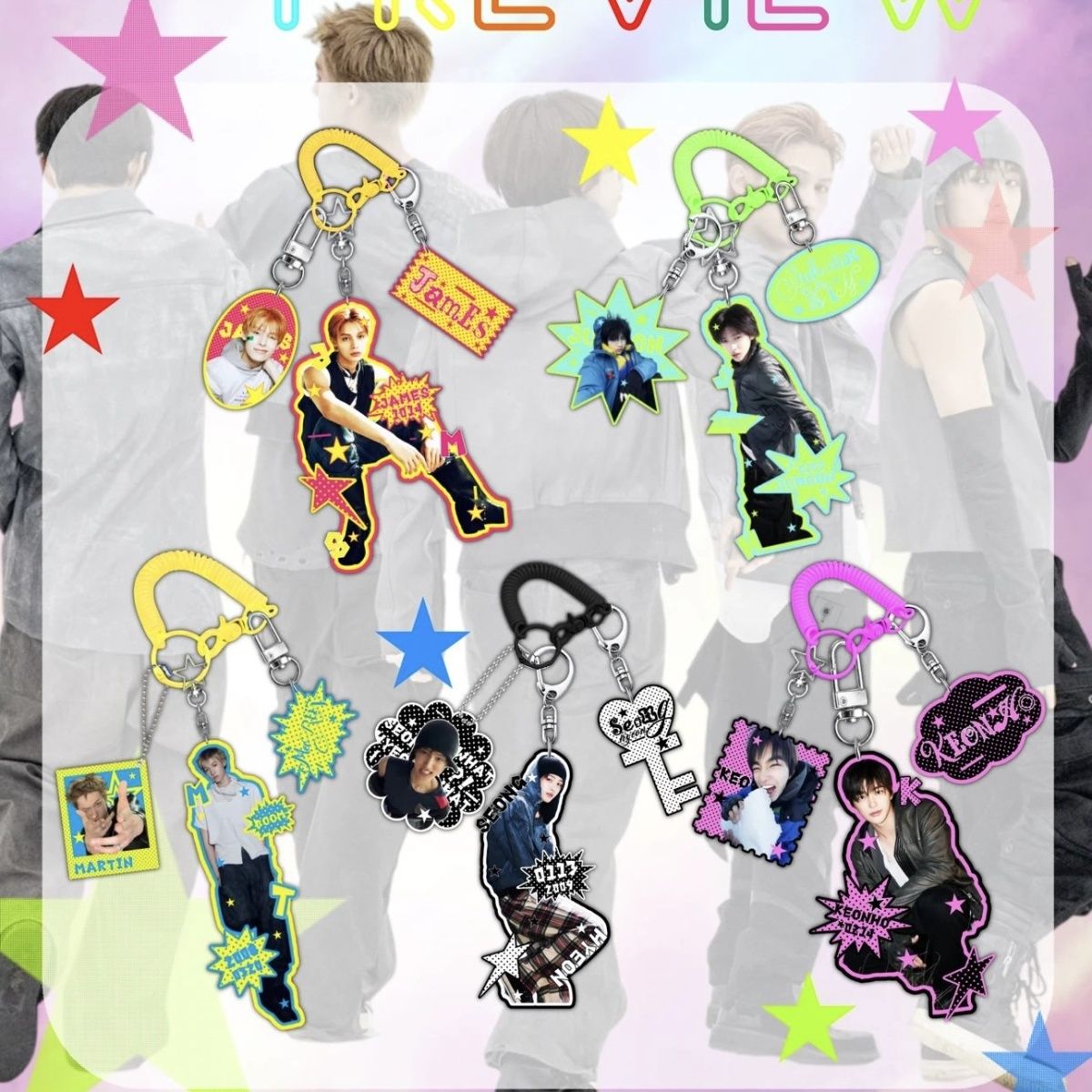 CORTIS KEYRINGS