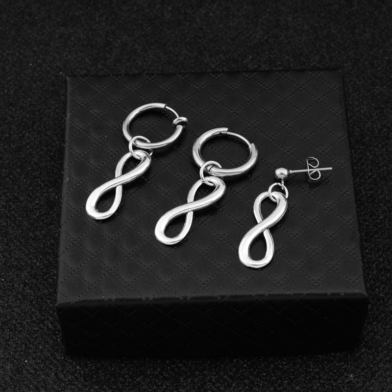 BTS JUNGKOOK EARRINGS STAINLESS STEEL PAIR