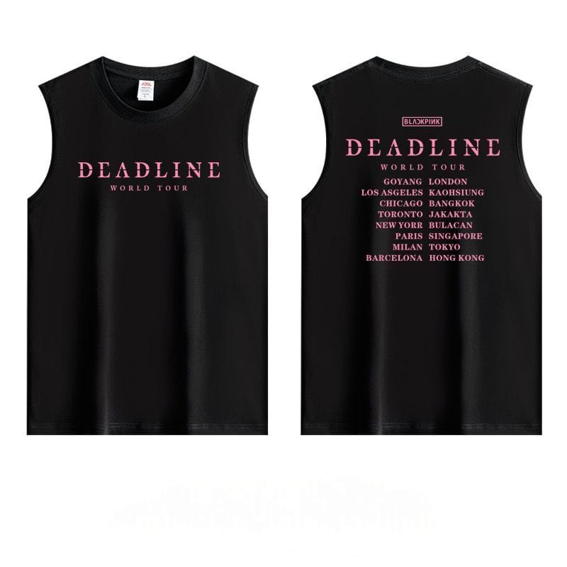 BLACKPINK DEADLINE  T-SHIRTS 100% COTTON