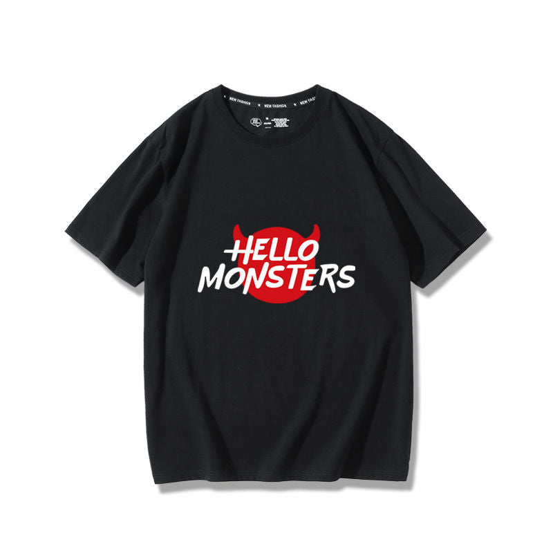 BABY MONSTER HELLO MONSTER T SHIRT 100% COTTON