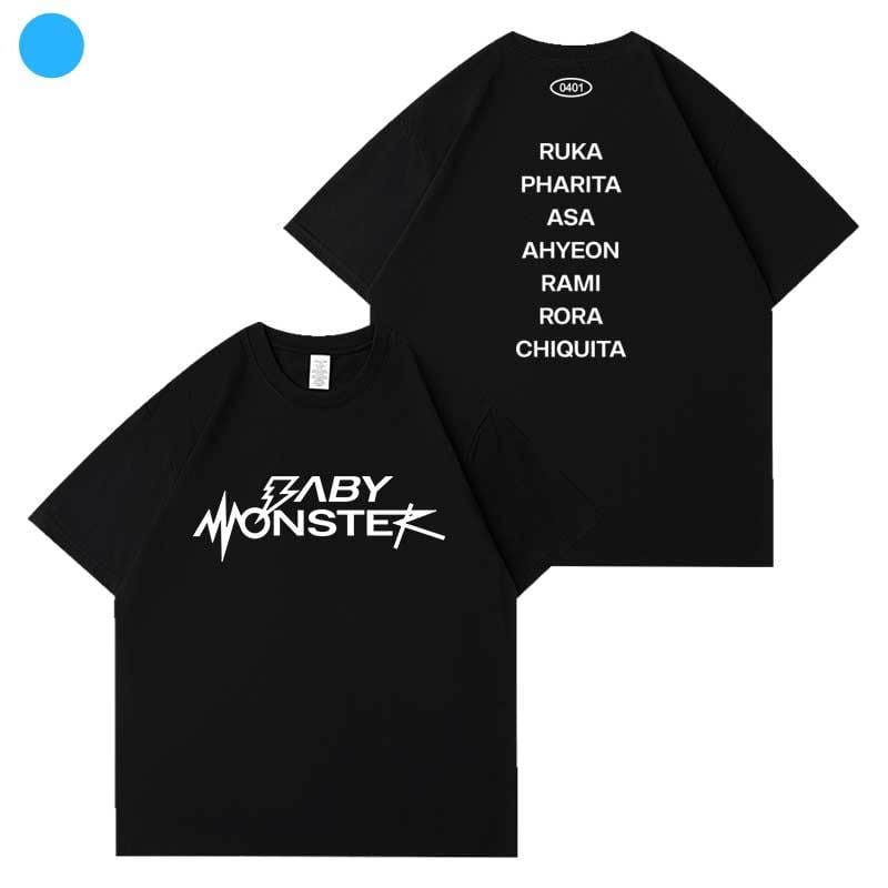 BABY MONSTER T SHIRT 100% COTTON