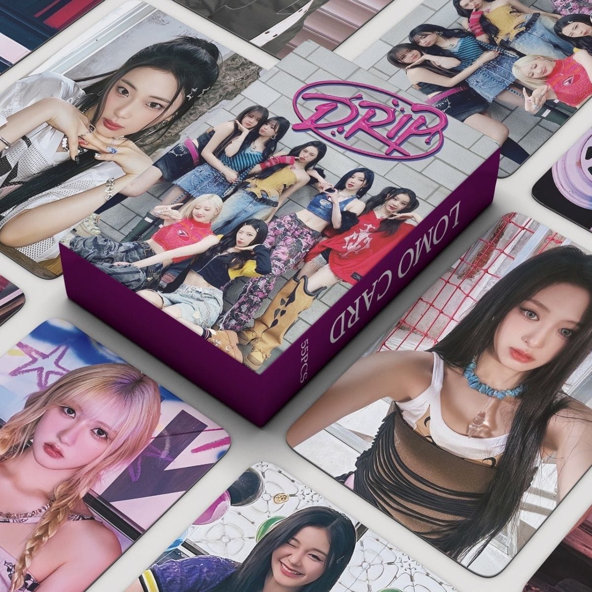 BABYMONSTER PHOTOCARDS DRIP 55PCS