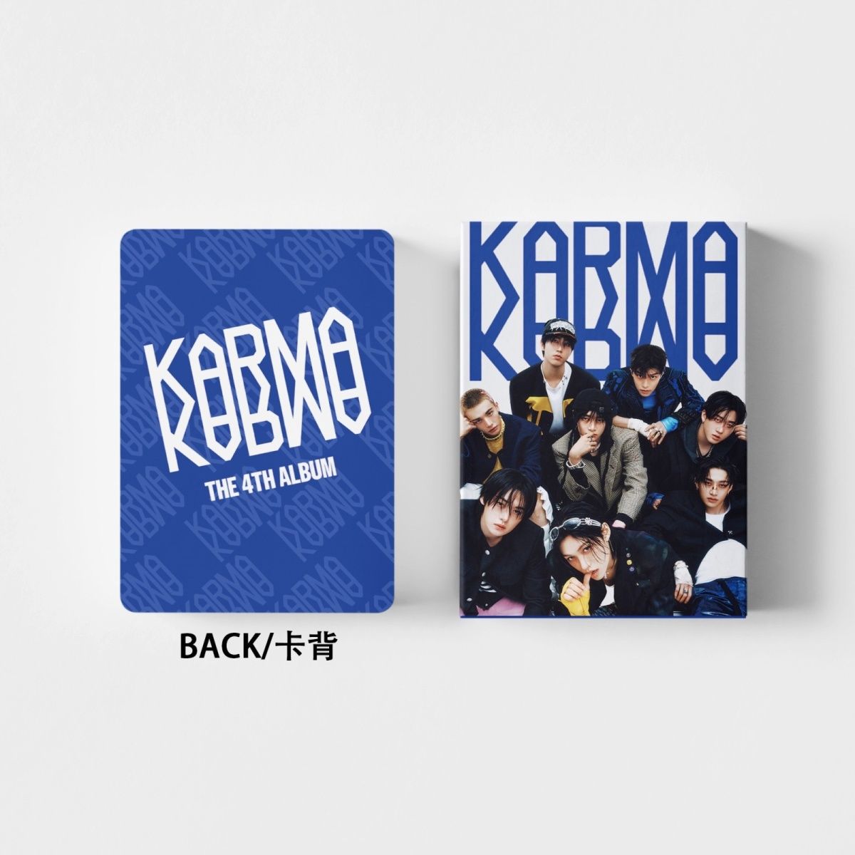 PHOTOCARDS STRAY KIDS KARMA 127 PÇS(55 Cards+ 72 Stickers)