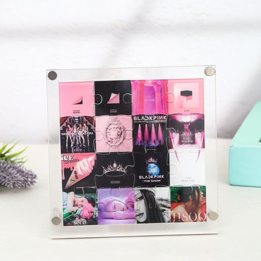 BLACKPINK ALBUMS DECORATIVE PUZZLE BOARD
