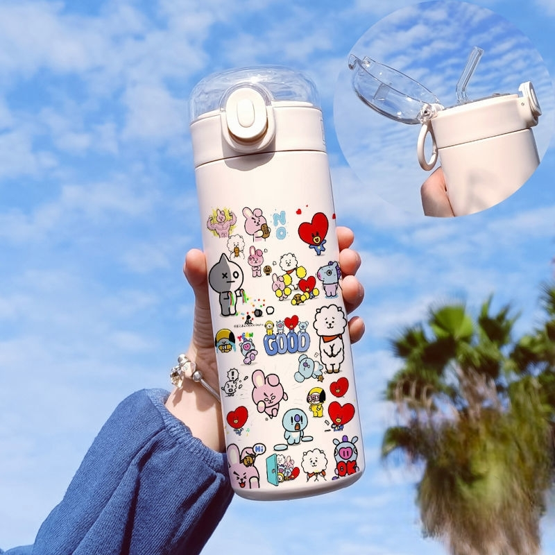 BT21 STAINLESS STEEL THERMAL BOTTLES 420 ML