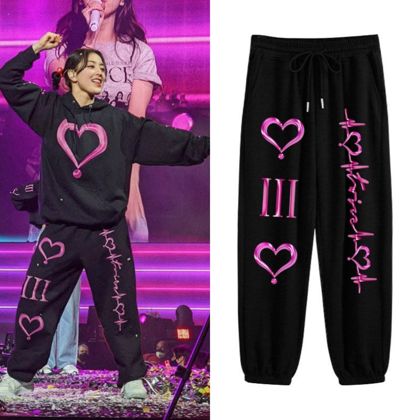 TWICE 4TH WORLD TOUR III HOODIE AND PANTS SET
