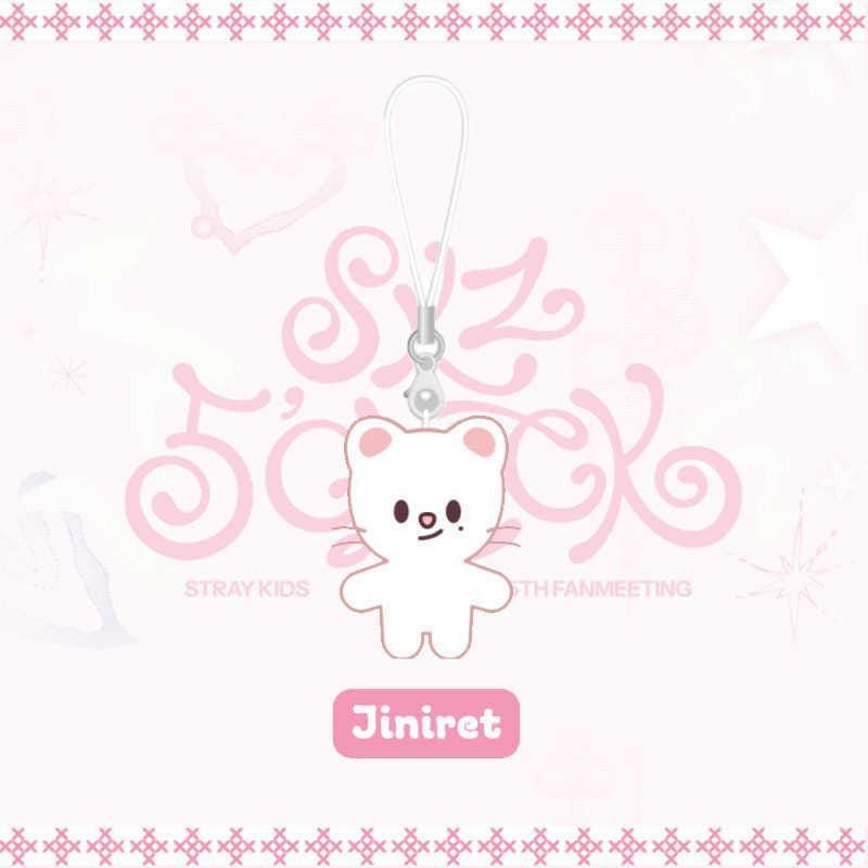 STRAY KIDS  SKZ 5'CLOCK  SKZOO KEYRING