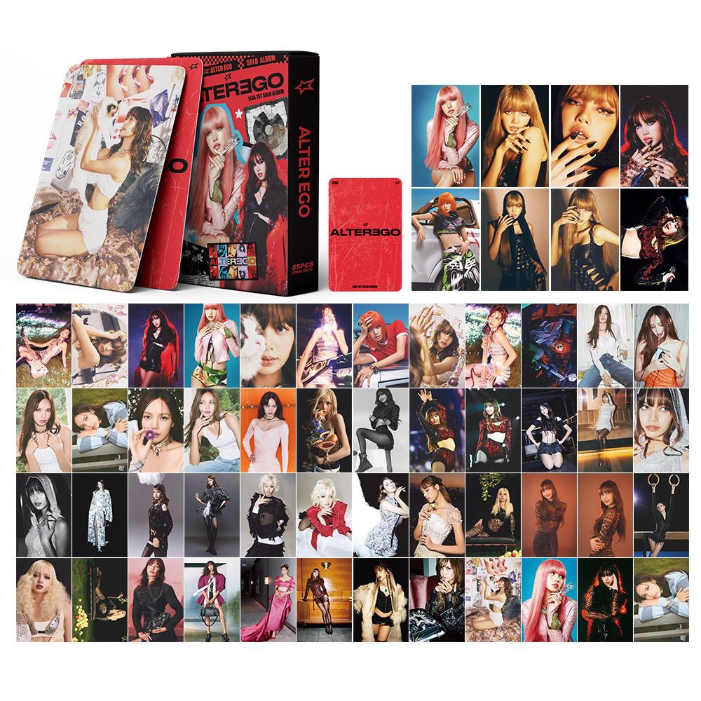 LISA ALTER EGO PHOTOCARDS 55 PCS